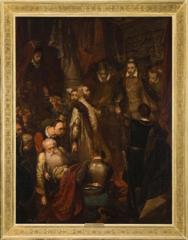 Obraz Jana Matejki "Zabicie Wapowskiego" został sprzedany za 3 683 000  zł /INTERIA.PL