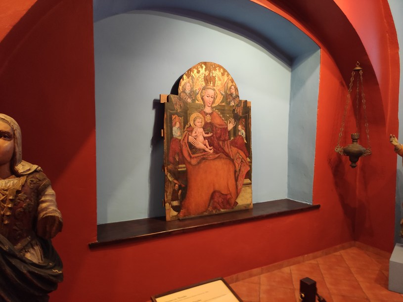Obraz "Madonna z poziomką" - perla sakralnych malowideł na Żywiecczyźnie /Natalia Grygny/Interia.pl /archiwum prywatne