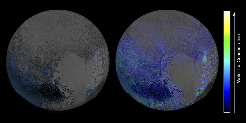 Obraz Plutona w podczerwieni /NASA