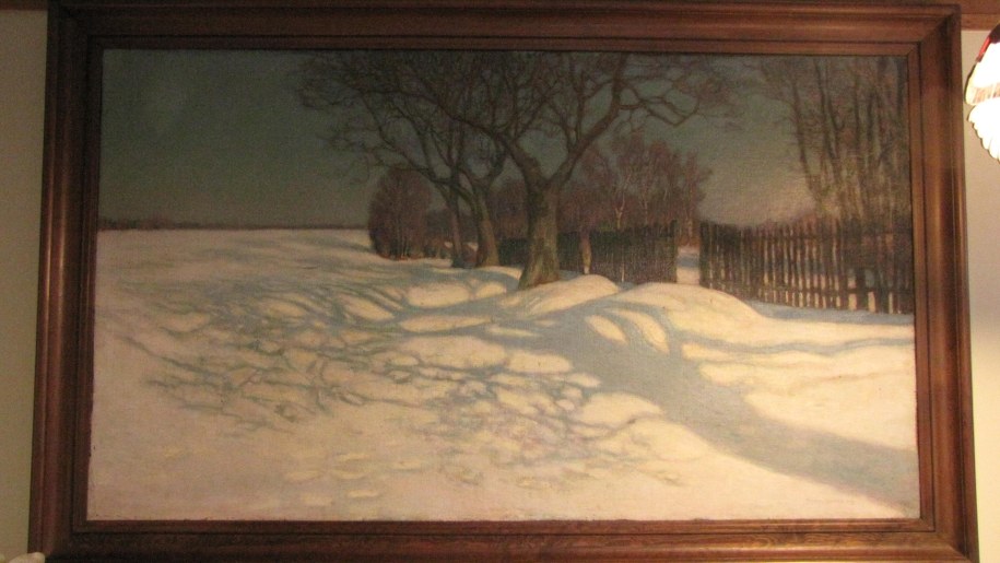 Obraz "Szron" Teodora Ziomka /Konrad Piasecki /RMF FM