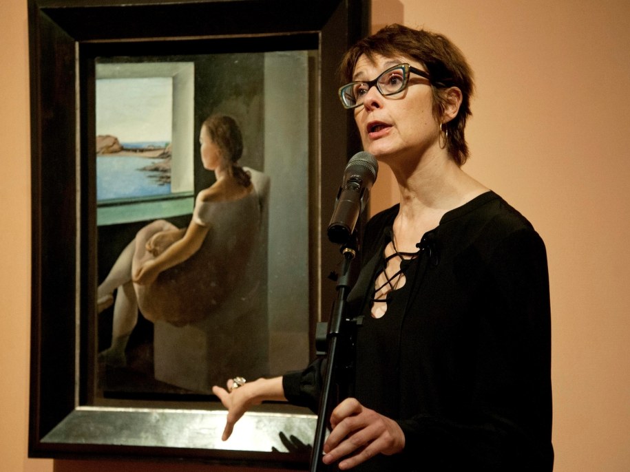 Obraz ukazuje siostrę artysty Anę Marię w wakacyjnym domu rodziny w Es Llanes koło Cadaques /ROBIN TOWNSEND /PAP/EPA