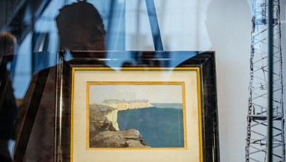 Obraz z radarami w tle można oglądać w Gdańsku