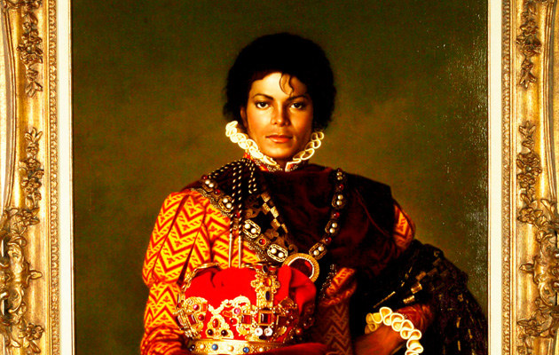 Obraz z wizerunkiem Michaela Jacksona z 1995 roku &nbsp; /Splashnews