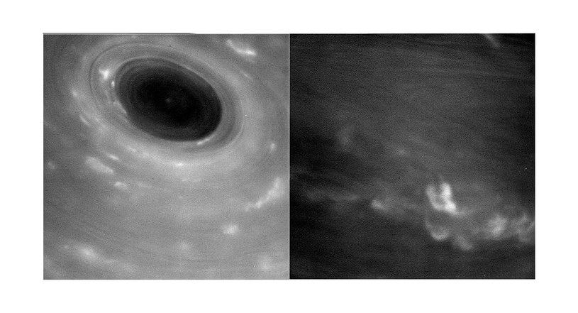 Obrazy z pierwszego przelotu sondy Cassini blisko Saturna /materiały prasowe