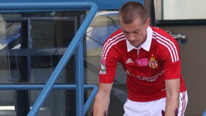 Obrońca Wisły w punkcie bukmacherskim