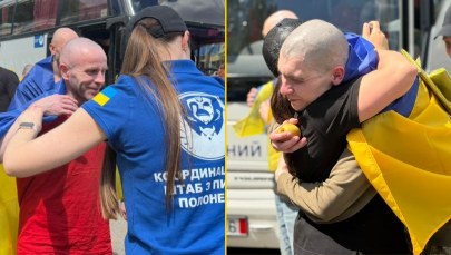 Obrońcy Mariupola i Azowstalu wrócili z rosyjskiej niewoli. Wymiana przy asyście USA