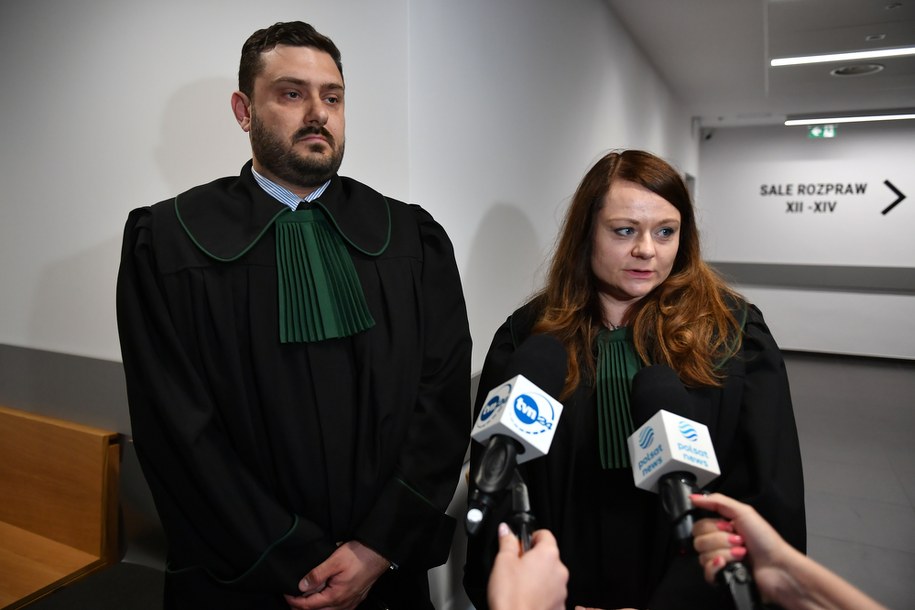 Obrońcy oskarżonego Jakuba W. /Adam Warżawa /PAP