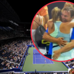 „Obrzydliwe”. Skandal w US Open: poklepał córkę po pośladkach i pocałował w usta
