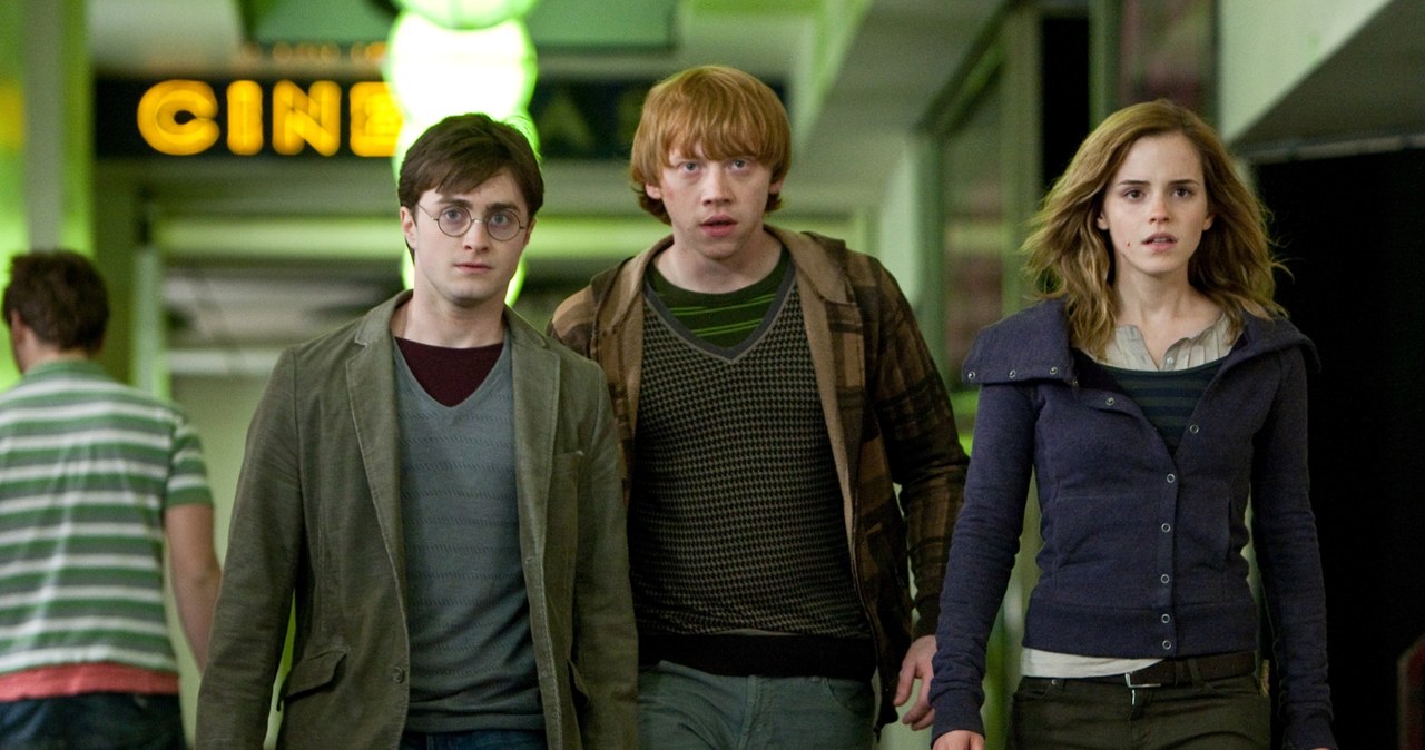 Obsada oryginalnej serii filmowej "Harry Potter": Daniel Radcliffe, Rupert Grint, Emma Watson /Warner Bros. Discovery /materiały prasowe