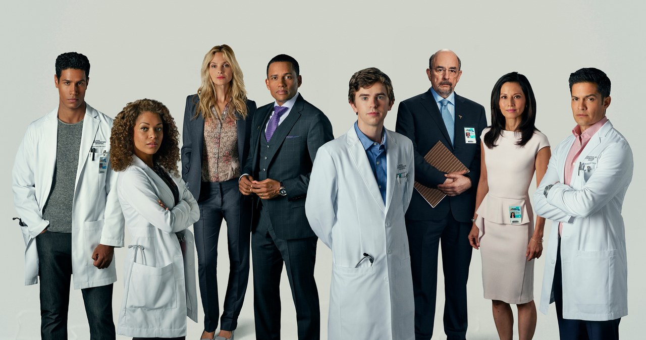 Obsada pierwszego sezonu serialu "The Good Doctor" /Bob D'Amico / Contributor /Getty Images