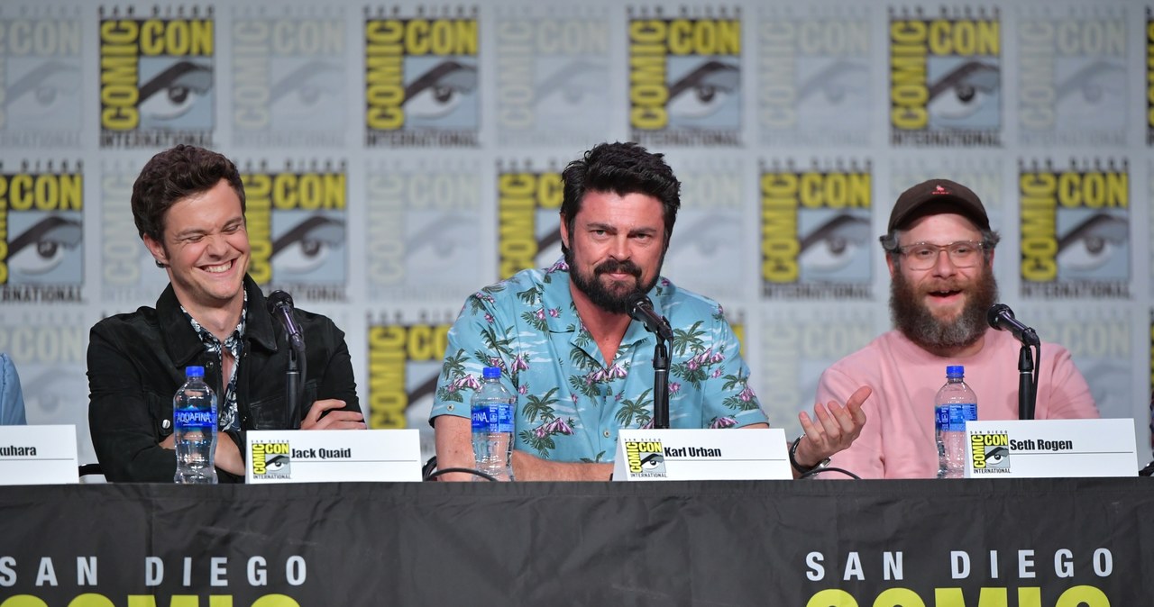 Obsada serialu "The Boys" na San Diego Comic Con /Amy Sussman /Getty Images