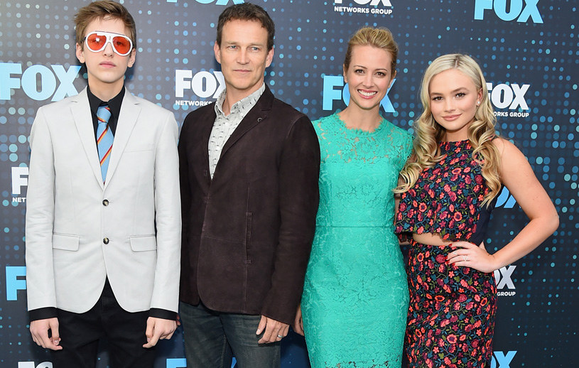 Obsada serialu "The Gifted": Percy Hynes White, Stephen Moyer, Amy Acker, Natalie Alyn Lind /Michael Loccisano /Getty Images