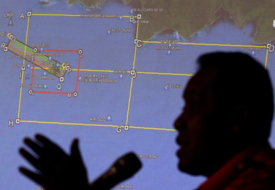 Obszar poszukiwań Airbusa A320-200 /Mast Irham /PAP/EPA