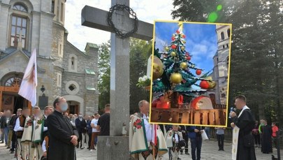 Oburzenie w Zakopanem. Miasto reaguje na karuzelę i miasteczko namiotowe przed kościołem