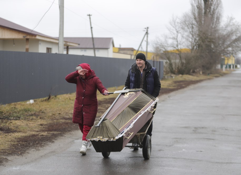 OBWE wyśle misję na Ukrainę, by zbadać doniesienia o możliwych zbrodniach wojennych Rosji /ALISA YAKUBOVYCH /PAP/EPA