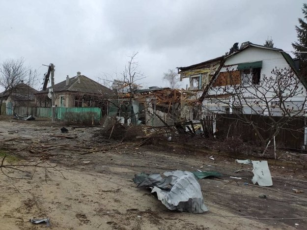 Obwód ługański, zniszczenia spowodowane przez Rosjan /Serhij Hajdaj /Facebook
