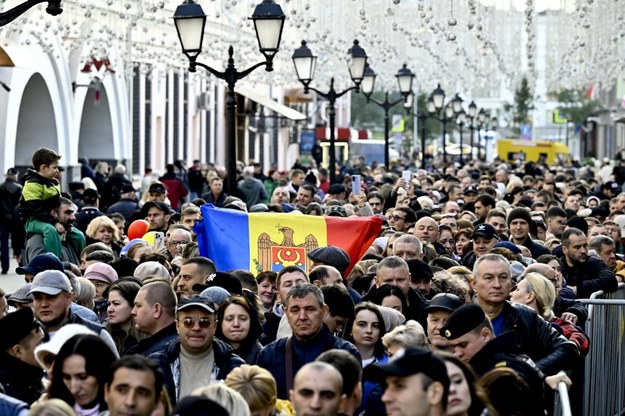 Obywatele Mołdawii w Moskwie /AA/ABACA/Abaca /East News