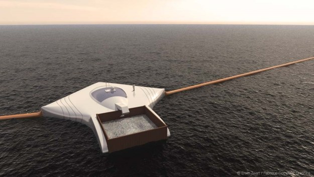 Ocean Cleanup Array.   Fot. boyanslat.com /materiały prasowe