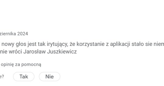 Oceny Map Google drastycznie w dół / Fot. Google Play /