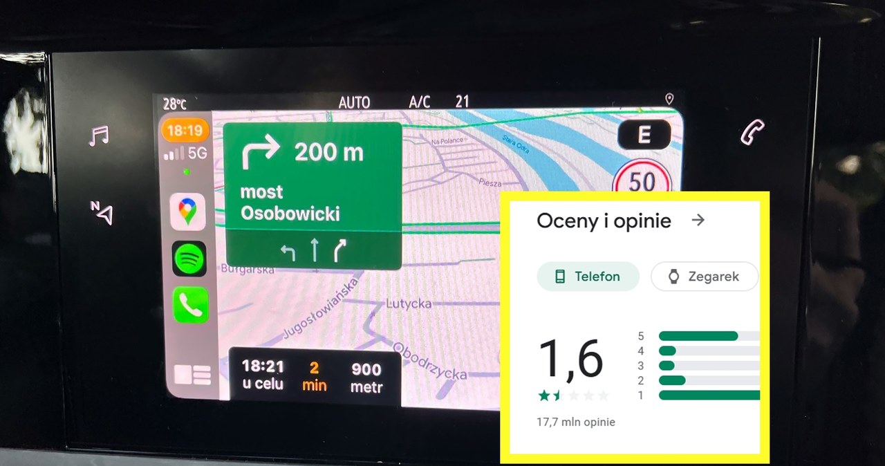 Oceny Map Google drastycznie w dół. Powodem niezadowoleni Polacy /Adam Majcherek /INTERIA.PL