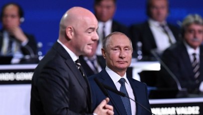 "Och, zdecydowanie". Szef FIFA chce przywrócenia rosyjskich drużyn do rozgrywek