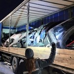 Ociekające olejem silniki i chłodnice. Zatrzymano transport odpadów z Litwy