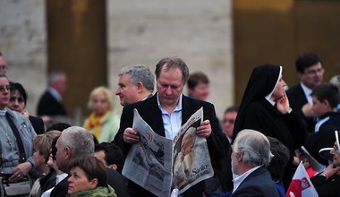 Oczekiwanie na placu św. Piotra