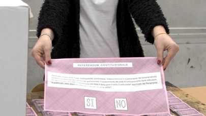 Oczy całej Europy zwrócone na Italię. Włosi decydują w referendum o zmianach w konstytucji