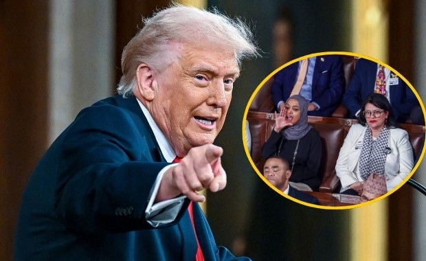 "Oczy szaleńców", "niskie IQ". Trump obraża De Niro i kongresmenki