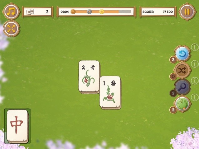 Oczyszczona plansza gry Click.pl Mahjong Quest /Click.pl