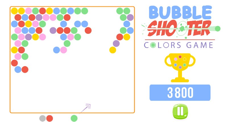 Oczyszczona plansza gry w kulki Bubble Shooter Color Game /Click.pl