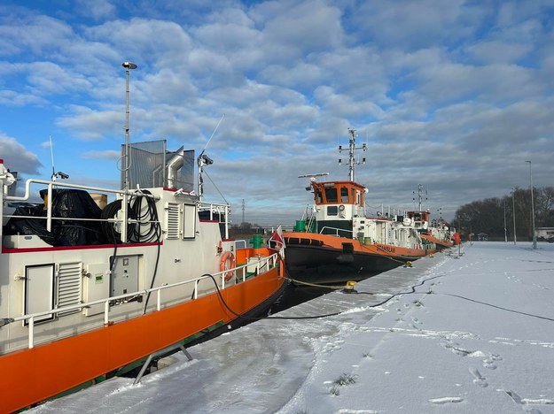 Od 1 grudnia obowiązuje stan pogotowia lodowego na dolnym odcinku Odry. /Aneta Łuczkowska /RMF FM - reporter