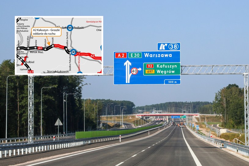 Od dziś autostrada A2 jest dłuższa. Kierowcy zyskali kolejne 12 kilometrów