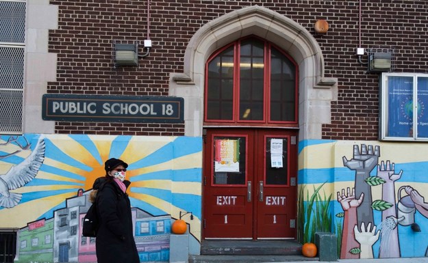 Od dziś nowojorskie szkoły publiczne będą zamknięte /JUSTIN LANE /PAP/EPA