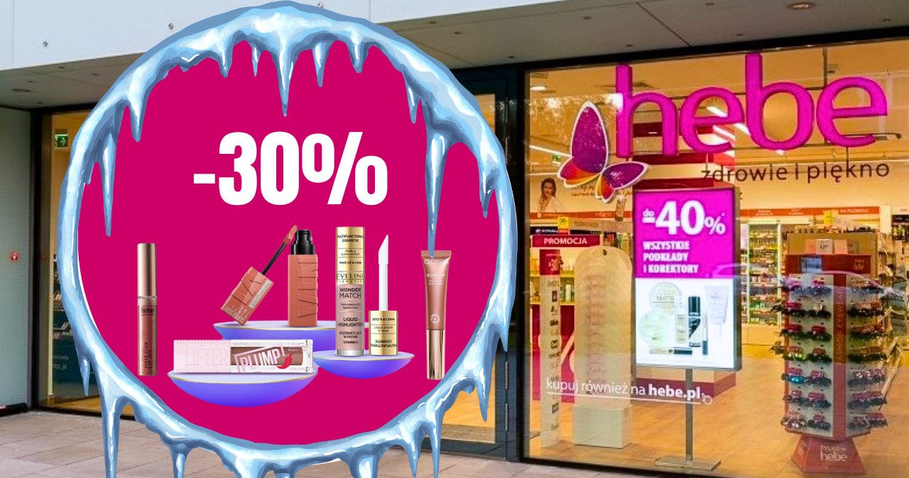 Od dziś przeceniono na 2,89 zł. Hebe ruszyło z wielką promocją /Canva Pro /INTERIA.PL