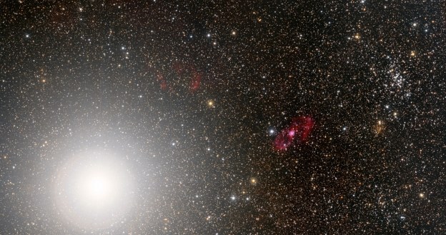 Od gwiazdy Proxima Centauri dzieli nas 4,22 lat świetlnych /NASA