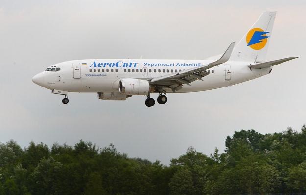Od kilku dni maszyny Aerosvitu nie są obsługiwane w portach lotniczych /fot. Stanisław Kowalczuk /East News