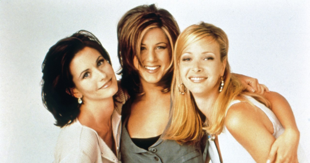 Od lewej: Courteney Cox, Jennifer Aniston, Lisa Kudrow /AKPA