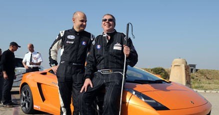 Od lewej Guillaume Roman i Luc Costermans, Istres, 11 października 2008 /AFP