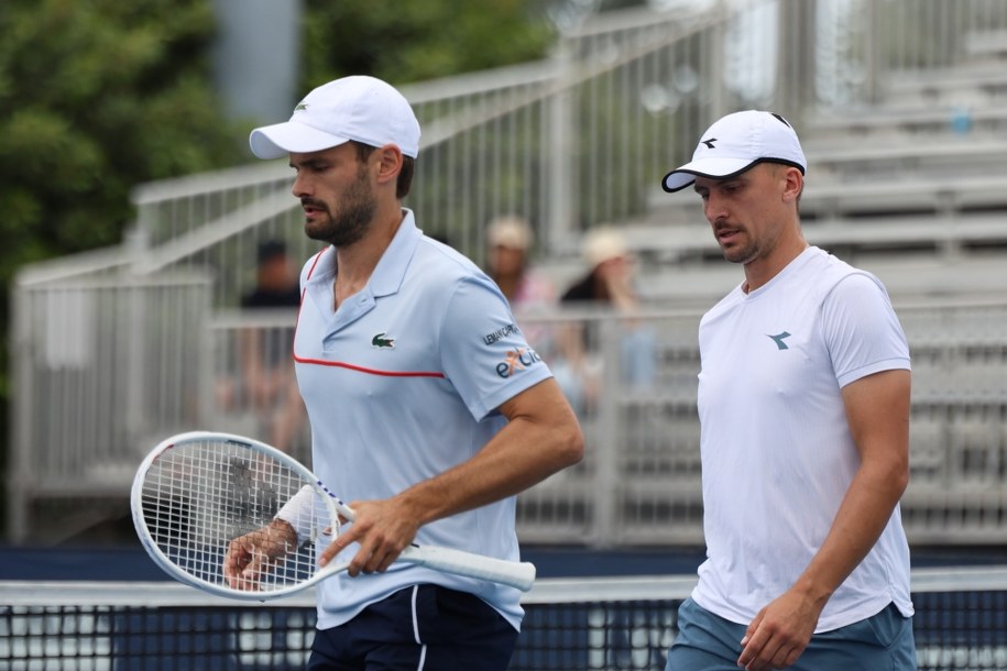 Od lewej: Hugo Nys i Jan Zieliński /Marcin Cholewiński /PAP