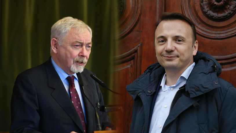 Od lewej: Jacek Majchrowski i Łukasz Gibała /Artur Barbarowski /East News