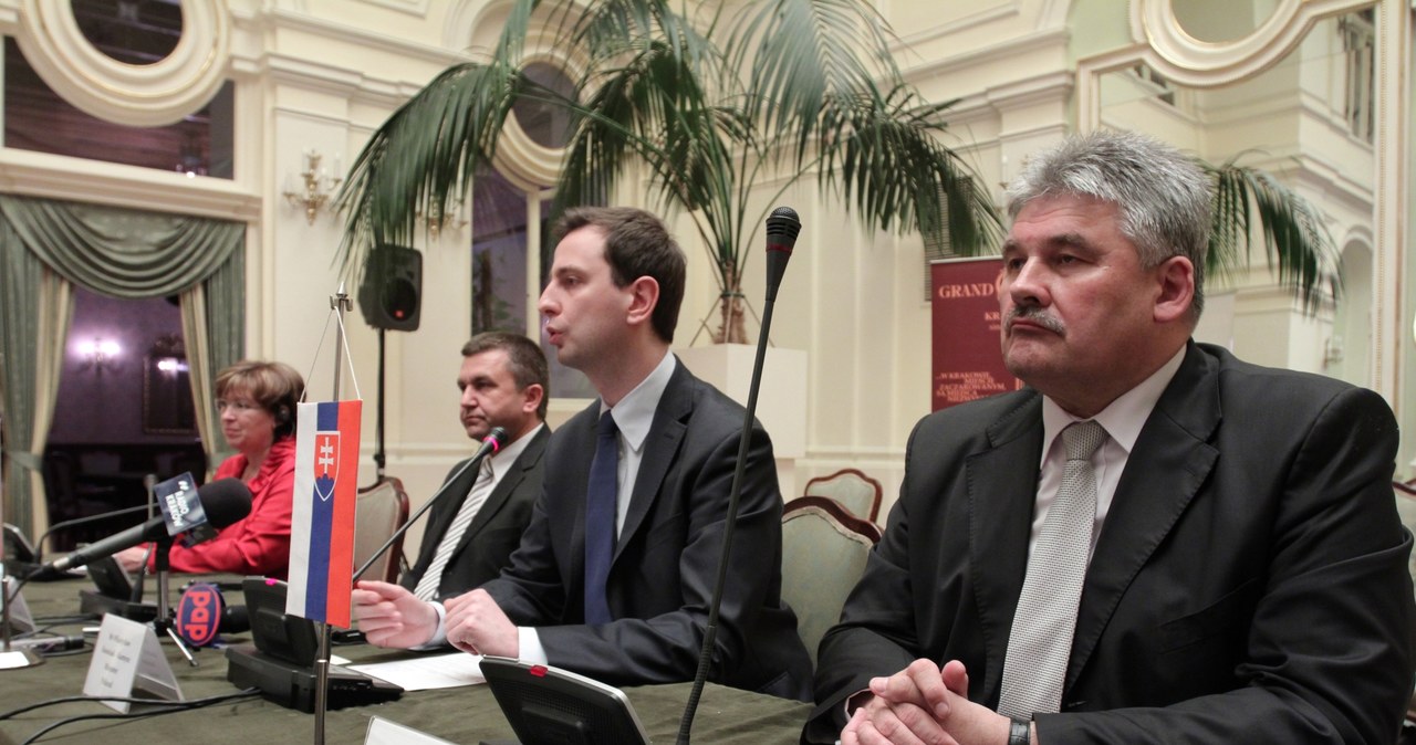 Od lewej Jan Richter, Ludmila Muellerova, Władysław Kosiniak-Kamysz, Sandor Czomba /PAP