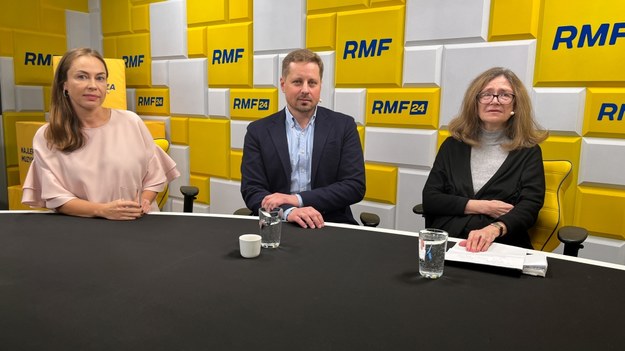 Od lewej: Maria Rotkiel, Marcin Duma, prof. Krystyna Skarżyńska. /Jakub Rutka /RMF FM