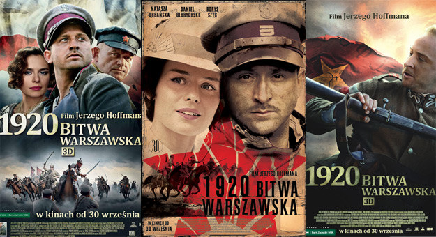 Od lewej: oficjalny plakat filmu, projekt Justyny Czerniakowskiej i propozycja studia ad3d /materiały dystrybutora