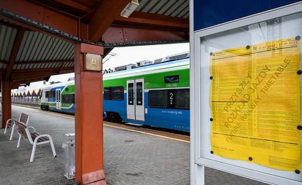 Od niedzieli nowy rozkład jazdy pociągów Polregio na Podkarpaciu