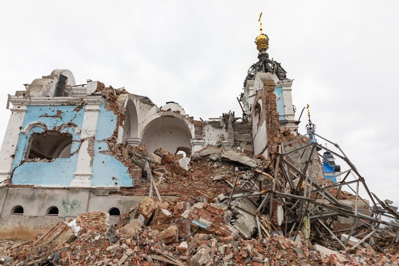 Od początku wojny w Ukrainie doszczętnie zostało zniszczonych wiele zabytków. /palinchak /123RF/PICSEL