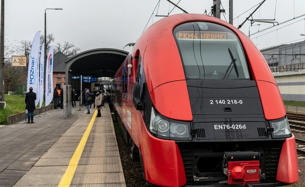 Od stycznia więcej połączeń kolejowych na linii Poznań-Wronki