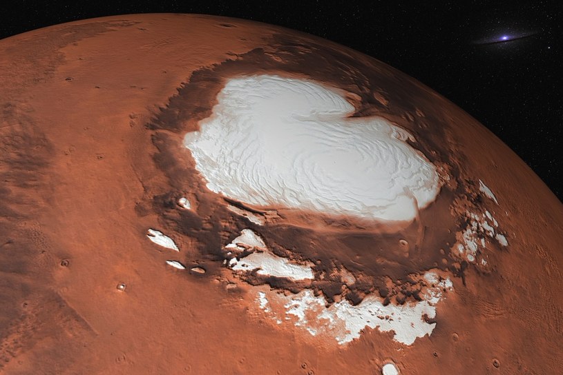 Odblaski na Marsie dostarczają nowych informacji o ciekłej wodzie. /123RF/PICSEL /123RF/PICSEL