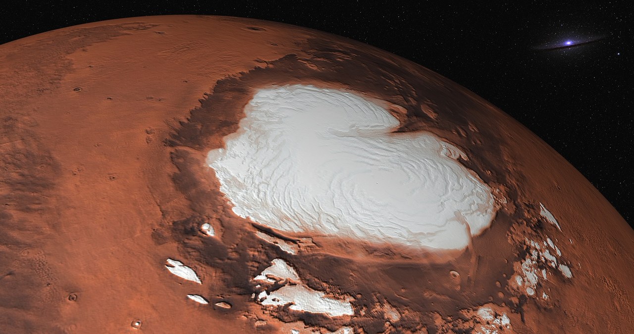 Odblaski na Marsie dostarczają nowych informacji o ciekłej wodzie. /123RF/PICSEL /123RF/PICSEL