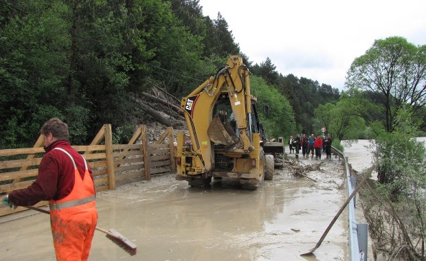 Odblokowano drogę do Sromowiec Niżnych nad Dunajcem